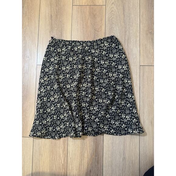 Vintage Compagnie Internationale Express Skirt 90s Grunge Y2K Medium Goth Black - Picture 4 of 11